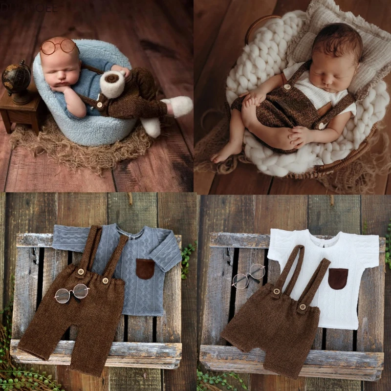 Baby Clothing Sets Boy - Реквизит для фотосъемки новорожденных наряд для