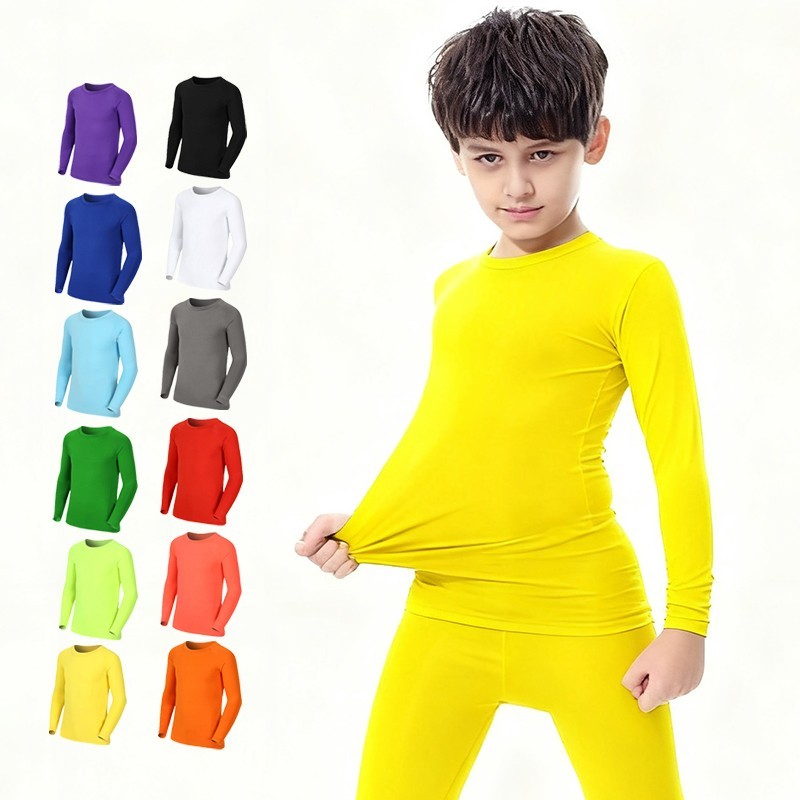 Baby Clothing Size - Детская длинная футболка для бега для