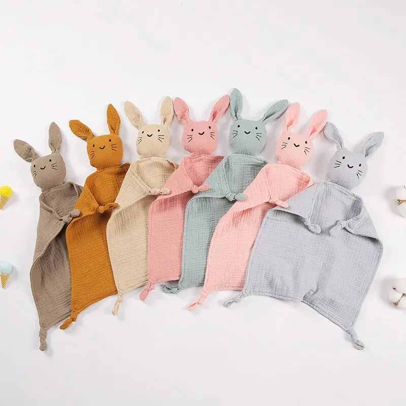 Baby Clothing Fabric - Милая кукла, однотонное детское комфортное одеяло,