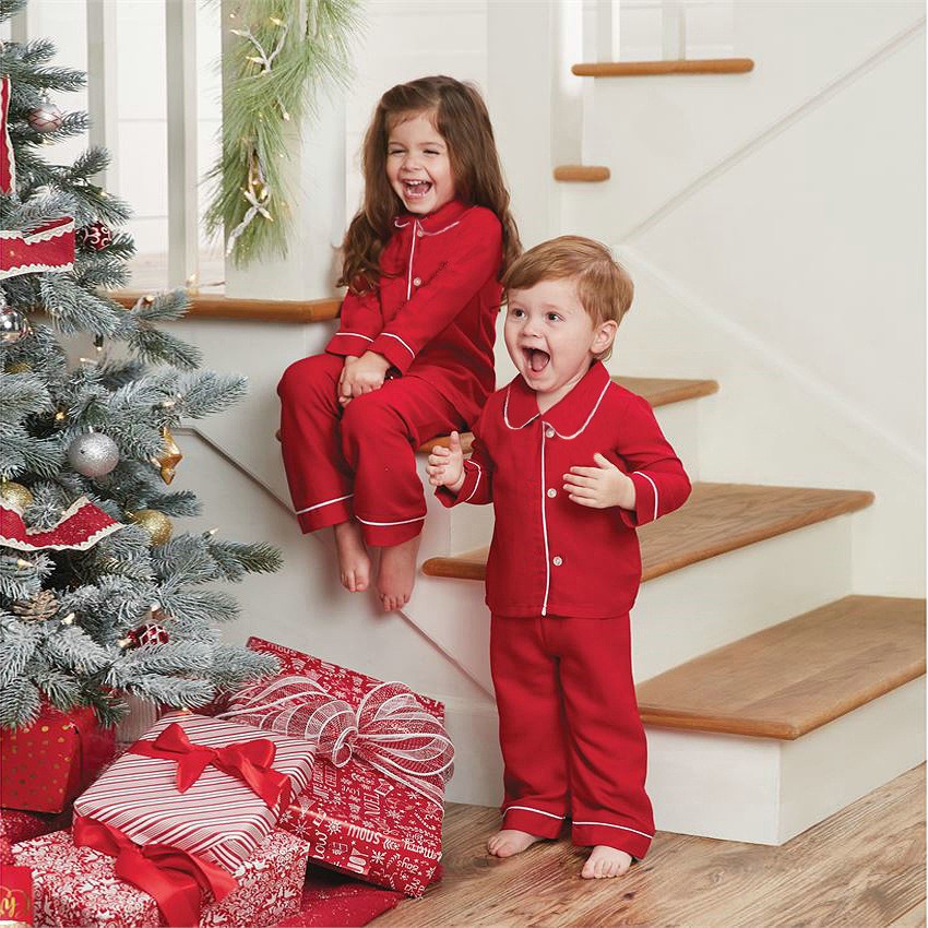 Baby Gown Nightwear - Детские рождественские пижамы, пижамы, одежда для