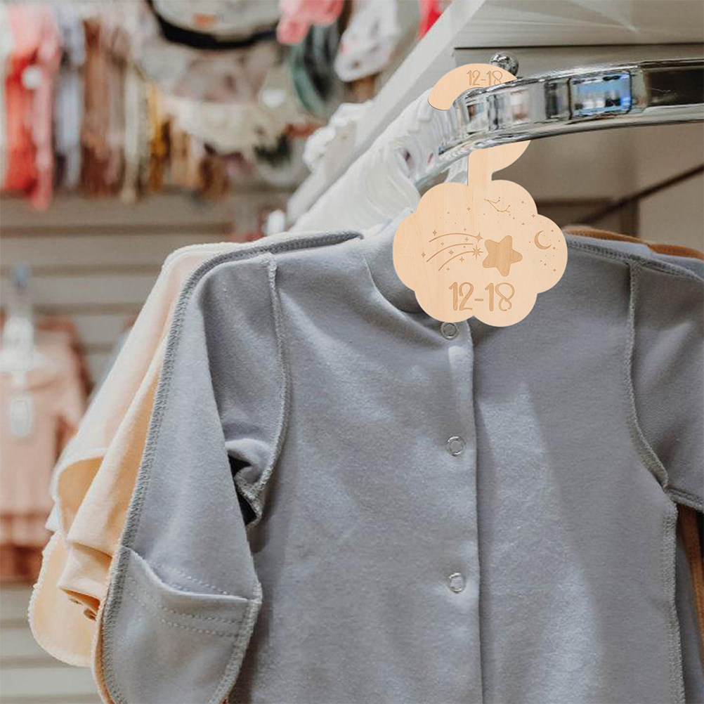 Набор из 14 деревянных раздели – обзор и цена Baby Clothing Dividers