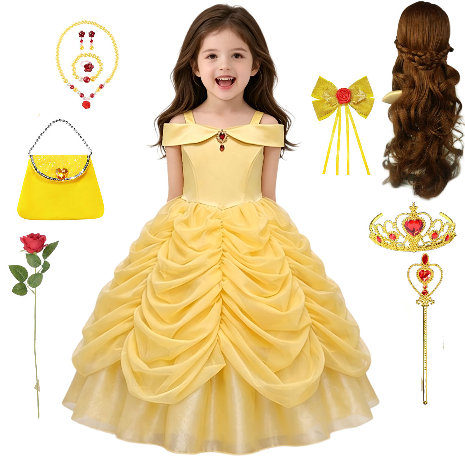 Роскошное желтое платье принце – обзор и цена Baby Clothing Size