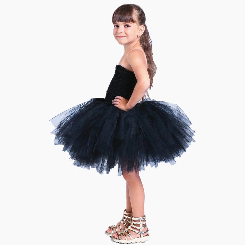 Милое черное платье-пачка с ко – обзор и цена Baby Clothing For Girls