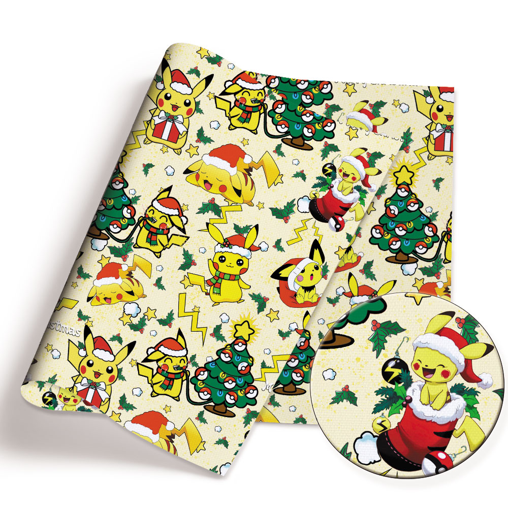 Покемон мультфильм ткань 140*5 – обзор и цена Baby Clothing Fabric